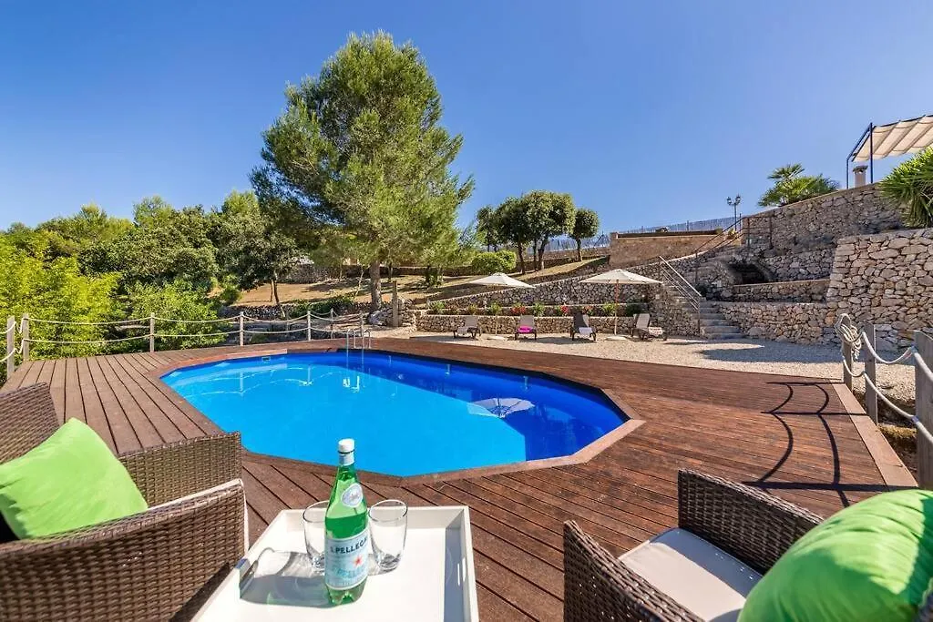 Hébergement de vacances Finca Wellnatura Mit Sauna, Kamine, Badewanne Artà