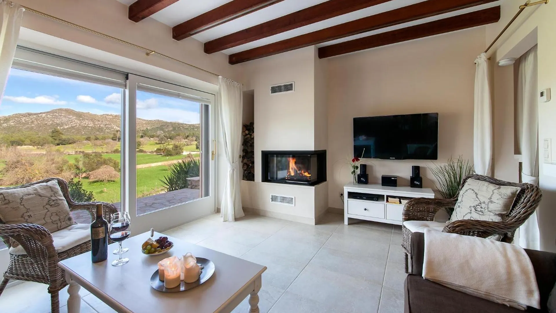 Ferienhaus Finca Wellnatura Mit Sauna, Kamine, Badewanne Artá